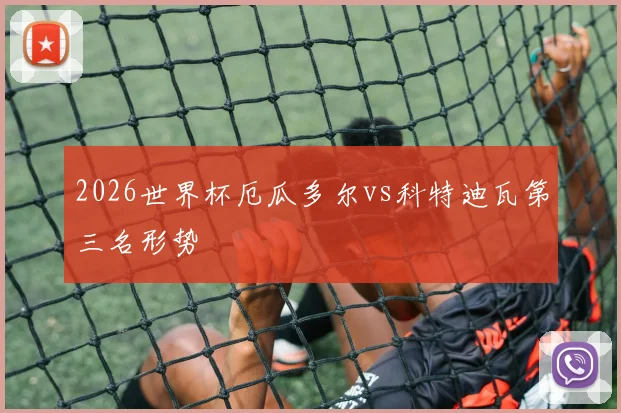 2026世界杯厄瓜多尔vs科特迪瓦第三名形势