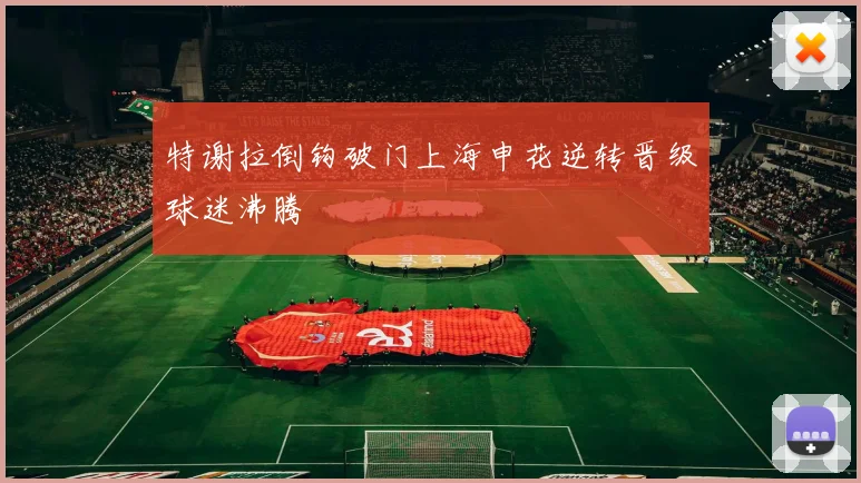 特谢拉倒钩破门上海申花逆转晋级球迷沸腾